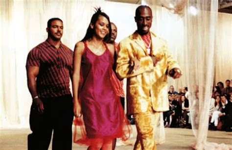 2pac versace suit|Versace fashion show tupac.